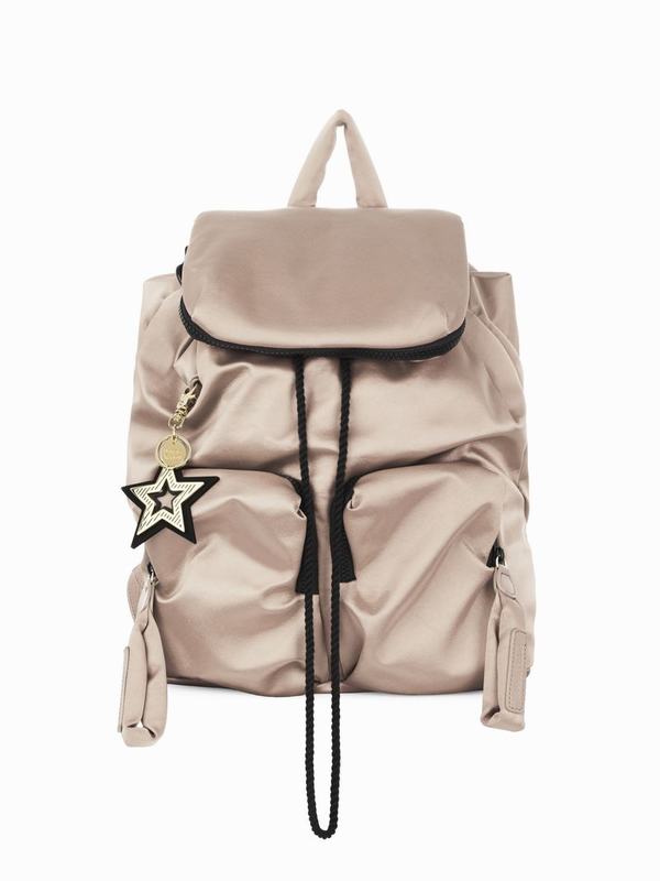 Chloé Mochila Mujer Joy Rider Doradas Satin Fabric TBWS59120